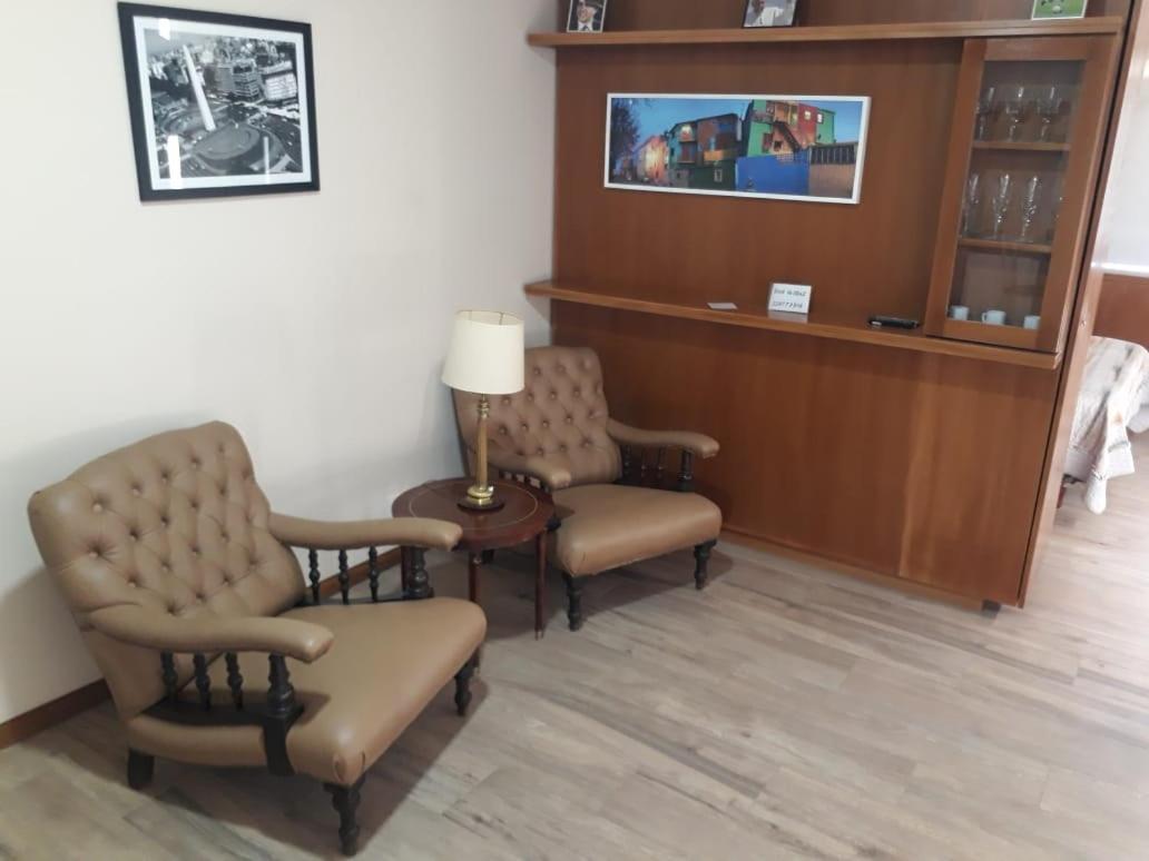 4 Ventanales Sobre La Avenida Corrientes Apartment Buenos Aires Luaran gambar