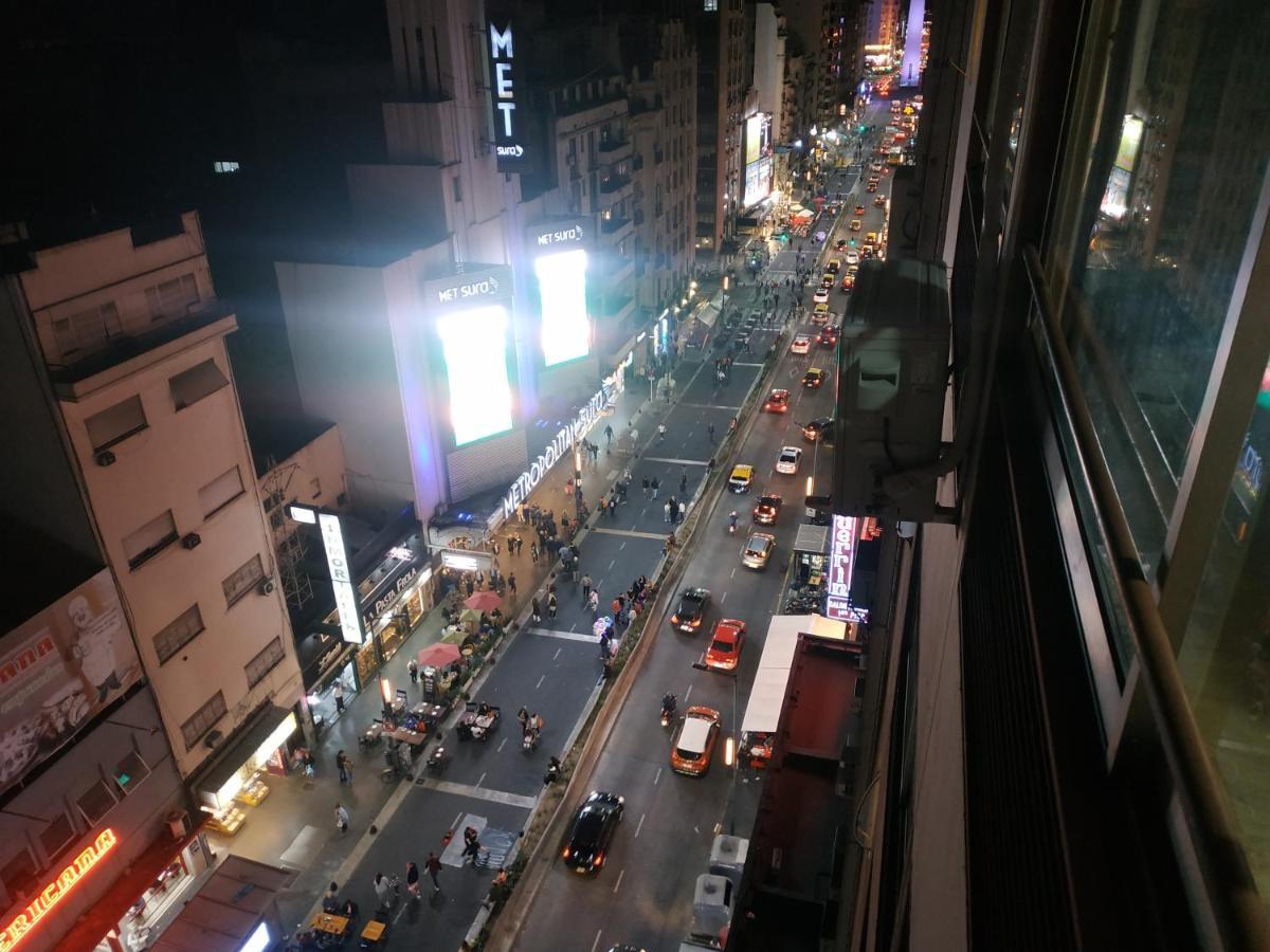 4 Ventanales Sobre La Avenida Corrientes Apartment Buenos Aires Luaran gambar
